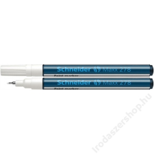 SCHNEIDER Lakkmarker, 0,8 mm, SCHNEIDER Maxx 278, fehér (TSC278FE) filctoll, marker