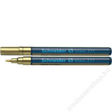 SCHNEIDER Lakkmarker, 1-2 mm, SCHNEIDER Maxx 271, arany (TSC271AR) filctoll, marker