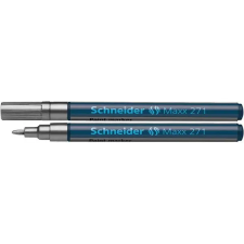 SCHNEIDER Lakkmarker, 1-2 mm, SCHNEIDER "Maxx 271", ezüst filctoll, marker