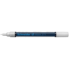 SCHNEIDER Lakkmarker, 1-2 mm, SCHNEIDER "Maxx 271", fehér filctoll, marker