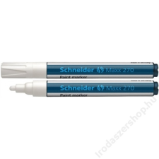 SCHNEIDER Lakkmarker, 1-3 mm, SCHNEIDER Maxx 270, fehér (TSC270FE) filctoll, marker