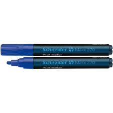 SCHNEIDER Lakkmarker, 1-3 mm, SCHNEIDER "Maxx 270", kék filctoll, marker