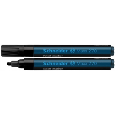 SCHNEIDER Lakkmarker, 1-3 mm, SCHNEIDER "Maxx 270", fekete filctoll, marker