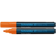 SCHNEIDER Lakkmarker 1-3mm, Schneider Maxx 270 narancssárga filctoll, marker