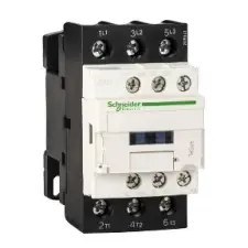  SCHNEIDER LC1D25G7 AC mágneskapcsoló, 11kW/25A (400V, AC3), csavaros csatlakozás, 1Z+1NY villanyszerelés