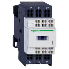  SCHNEIDER LC1D323BD DC mágneskapcsoló, 15kW/32A (400V, AC3), rugós csatlakozás, 1Z+1NY villanyszerelés