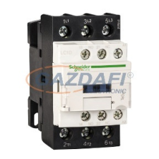  SCHNEIDER LC1D32V7 AC mágneskapcsoló, 15kW/32A (400V, AC3), csavaros csatlakozás, 1Z+1NY villanyszerelés