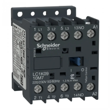 SCHNEIDER LC1K0910M7 Mágneskapcsoló 9A, 1 záró,AC, 50/60 Hz villanyszerelés