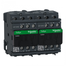 SCHNEIDER LC2D12E7 AC irányváltó, 5,5kW/12A (400V, AC3), csavaros csatlakozás,1Z+1NY villanyszerelés