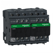 SCHNEIDER LC2D18B7 AC irányváltó, 7,5kW/18A (400V, AC3), csavaros csatlakozás, 1Z+1NY villanyszerelés