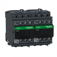 SCHNEIDER LC2D18BD DC irányváltó, 7,5kW/18A (400V, AC3), csavaros csatlakozás, 1Z+1NY villanyszerelés