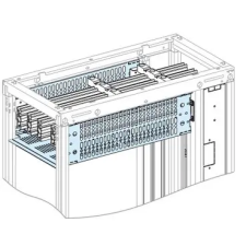 SCHNEIDER LVS04968 Forma 2 burkolat 4000A vízszintes gyűjtősinekhez W800 D600 villanyszerelés