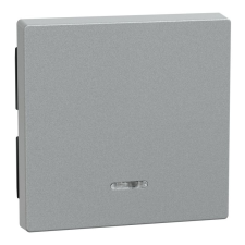 SCHNEIDER MERTEN Billentyű, fényjelzős funkciókhoz, System-M, alumínium 431060 Schneider villanyszerelés