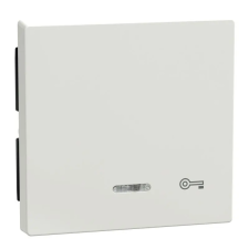 SCHNEIDER MERTEN Billentyű, kulcsjellel, jelzőfényes funkciókhoz, System-M, polárfehér 435319 Schneider villanyszerelés