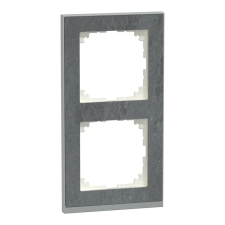 SCHNEIDER MERTEN M-Pure kettes keret, pala/alumínium MEG4020-3669 Schneider villanyszerelés