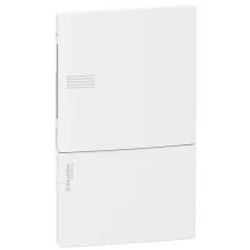 SCHNEIDER mip22104 mini pragma1x4 modul/pen sín/teli ajtó/fehér komplett süllyesztett kiselosztó villanyszerelés