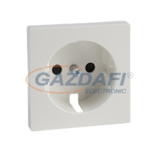 SCHNEIDER MTN2330-0319 MERTEN SM burkolat 2P+F aljzatokhoz, gyermekvédelemmel, polárfehér villanyszerelés