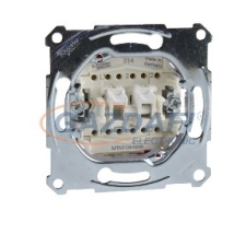 SCHNEIDER MTN3126-0000 MERTEN Kettős váltókapcsoló, rugós bekötés, 10AX (106+6) villanyszerelés