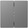 SCHNEIDER MTN3400-6036 MERTEN Dupla billentyű, D-Life, acél
