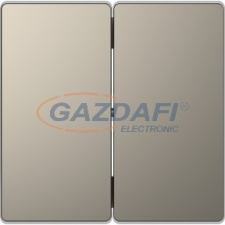 SCHNEIDER MTN3400-6050 MERTEN Dupla billentyű, D-Life, nikkel villanyszerelés