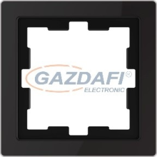 SCHNEIDER MTN4010-6503 MERTEN D-Life egyes keret, ónixfekete villanyszerelés
