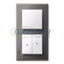 SCHNEIDER MTN403214 MERTEN M-Elegance kettes keret, ródium villanyszerelés