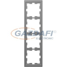 SCHNEIDER MTN4040-6536 MERTEN D-Life négyes keret, acél villanyszerelés