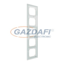 SCHNEIDER MTN4050-3220 MERTEN M-Elegance ötös keret, kristályfehér (üveg) villanyszerelés