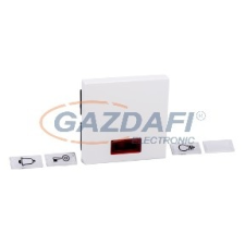 SCHNEIDER MTN432825 MERTEN Billentyű, szimbólumokhoz, System-M, aktív fehér, antibakteriális villanyszerelés