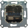 SCHNEIDER MTN4366-0110 MERTEN Dupla USB töltő, 2.4A, A+C