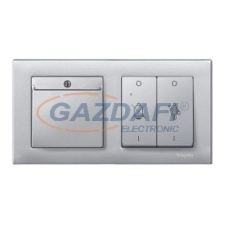 SCHNEIDER MTN486260 MERTEN M-Plan kettes keret, alumínium villanyszerelés