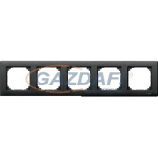 SCHNEIDER MTN486514 MERTEN M-Plan ötös keret, antracit villanyszerelés