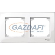 SCHNEIDER MTN515219 MERTEN M-Plan kettes keret, polárfehér villanyszerelés