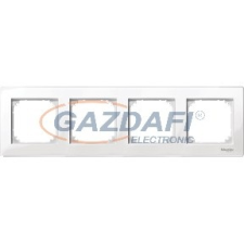 SCHNEIDER MTN515419 MERTEN M-Plan négyes keret, polárfehér villanyszerelés