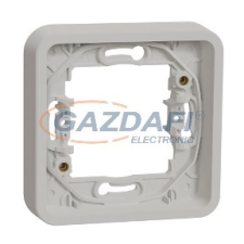 SCHNEIDER MUR39107 MUREVA Styl Egyes keret, polárfehér villanyszerelés