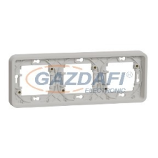 SCHNEIDER MUR39109 MUREVA Styl Hármas keret, vízszintes, polárfehér villanyszerelés