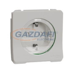 SCHNEIDER MUR39135 MUREVA Styl 2P+F csatlakozóaljzat, GYV, csapófedéllel, csavaros, polárfehér villanyszerelés