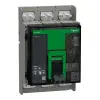 SCHNEIDER NS 1000 L 3P fix kézi vezérlésű készülék mellső csatlakozás Micrologic 5.0 C100L350FM Schneider