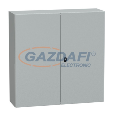 SCHNEIDER NSYS3D101030DP S3D elosztószekrény H1000xW1000xD300 szerelőlappal kétajtós villanyszerelés