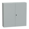 SCHNEIDER NSYS3D121230DP S3D elosztószekrény H1200xW1200xD300 szerelőlappal kétajtós