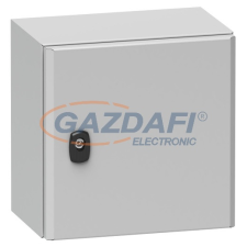 SCHNEIDER NSYS3D4420 S3D elosztószekrény H400xW400xD200 teli ajtóval villanyszerelés