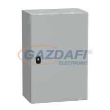 SCHNEIDER NSYS3D6425P S3D elosztószekrény H600xW400xD250 szerelőlappal villanyszerelés