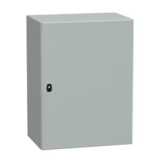 SCHNEIDER NSYS3D8640 S3D elosztószekrény H800xW600xD400 teli ajtóval villanyszerelés