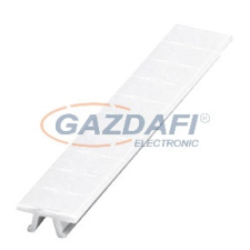 SCHNEIDER NSYTRAB620 Pattintható jelölő, 10 karakteres (11-20-ig), 6 mm széles, fehér villanyszerelés