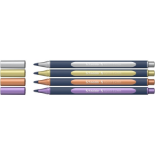 SCHNEIDER Paint-It 050 Metálfényű Kupakos rollertoll készlet - 0.4 mm / Többszínű (4 db) (ML05011501) toll
