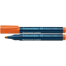SCHNEIDER Permanent marker 1-3mm, kerek végű Schneider Maxx 130 narancssárga filctoll, marker