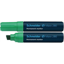 SCHNEIDER &quot;Maxx 280&quot; 4-12 mm vágott zöld alkoholos marker filctoll, marker