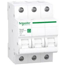 SCHNEIDER R9F14310 RESI9 kismegszakító, 3P, C, 10A villanyszerelés