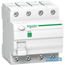 SCHNEIDER RESI9 áram-védőkapcsoló, AC osztály, 4P, 40A, 30mA villanyszerelés
