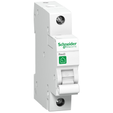 SCHNEIDER RESI9 kismegszakító 1P C 16A (R9F14116) (Schneider R9F14116) villanyszerelés